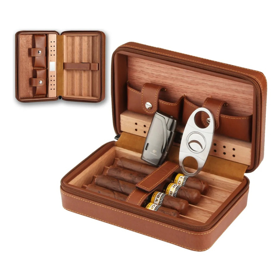 porta charutos de couro angra dos reis